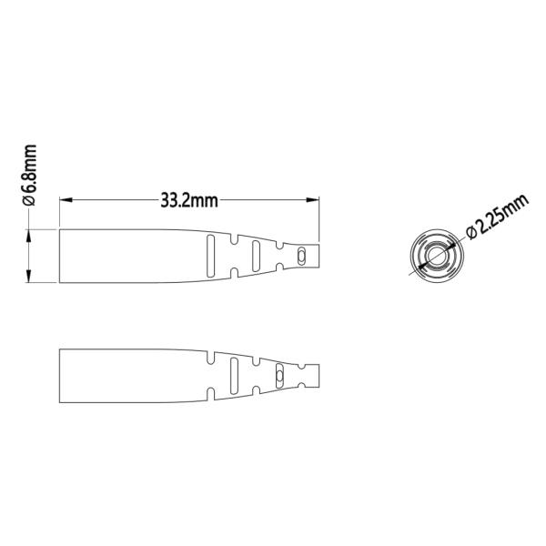 12 Core MPO Trunk Cable Multimode 50/125 3.0mm LSZH Aqua B Polarity Patch Cord