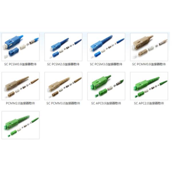 Multimode LC Fiber Connector 3.0mm with Low Insertion Loss for High-Density Applications