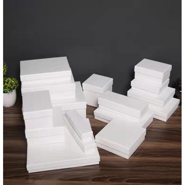 Rectangle Custom Shoes Box Case And Bag plain Cardboard Material