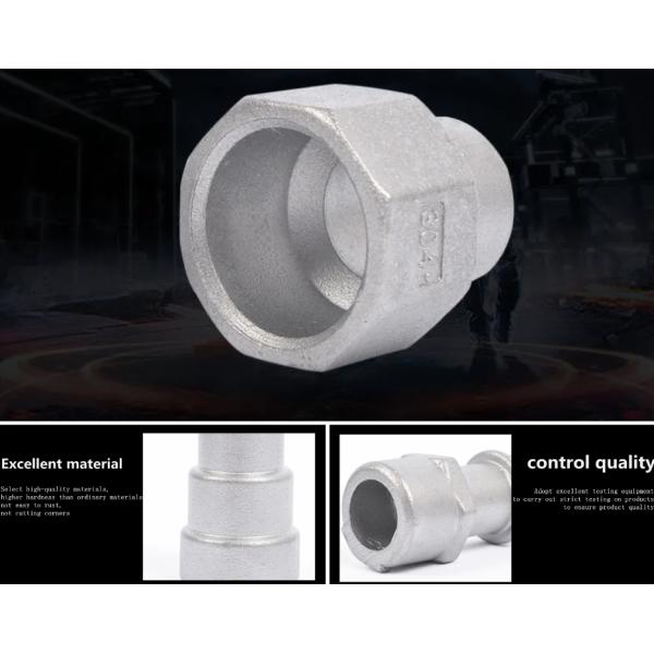 Lost Wax Casting Stainless Steel Pipe Fitting Connectors