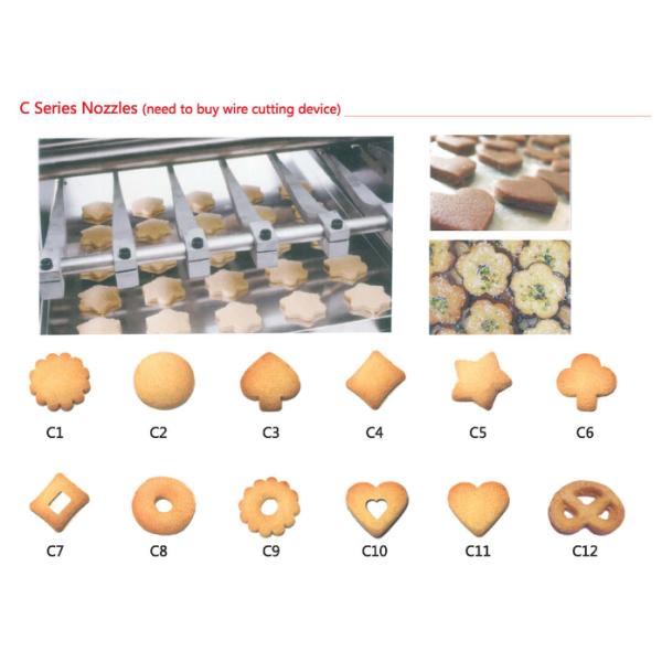 Electric Cake Cookie Dough Depositor Machine Single Phase 220V