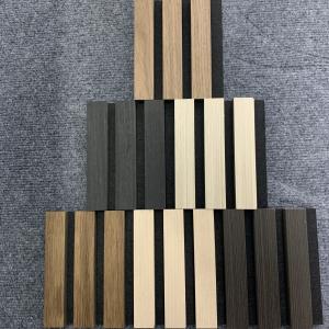 Quality Sound Absorption Decorative Wood Slat Wall Panel Wood Veneered Panels for sale