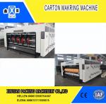 Paper Industrial Printing Die Cutting Machine With Multi Color Water Ink , Fully