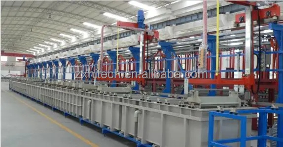 Environmentally Friendly Copper Plating Nickel Plating Tin Gold Silver electroplating production line