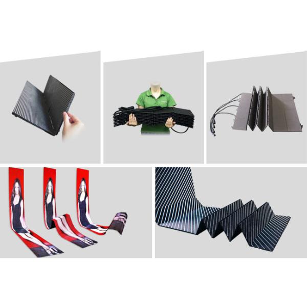 Folding Stage Background LED Screen Flexible , Outdoor SMD LED Display Video Wall