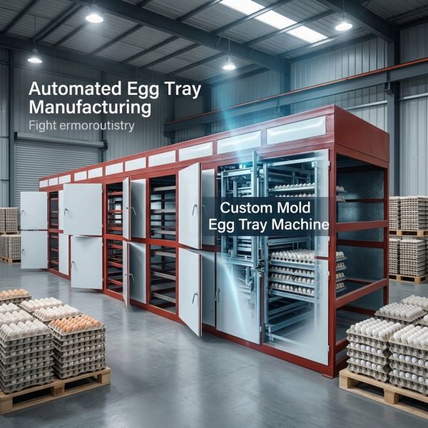 Industrial drying system for paper trays