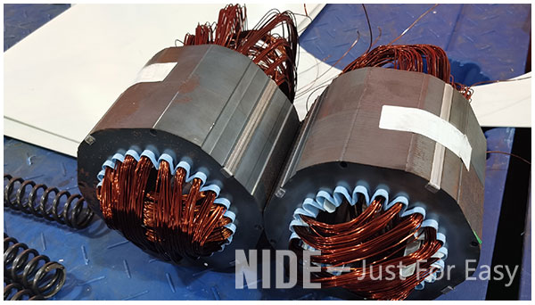Medium Motor Stator PLC Coil Inserting Machine For Industrial Motor