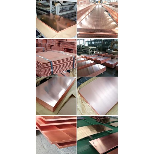 One ton minimum order source c10100 c12000 copper plate copper sheet Processing Service Cutting Cu Min 99%
