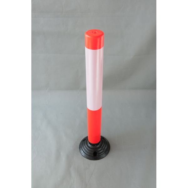Spring Post versatile and sturdy traffic safety device suitable for various road environments and traffic management needs