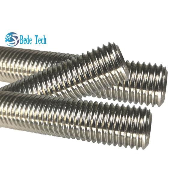 SS 304 Full Thread Stud Rod Threaded IFI 136 Standard 1/2''~1'' 520 MPa Strength
