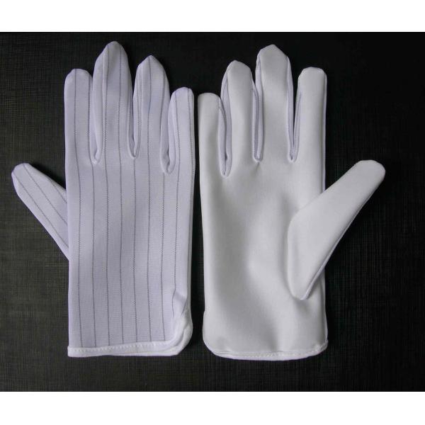 Anti-Static Polyester ESD Gloves for Electronics Safety Inspection Conductive Fiber Anti-slip Glove