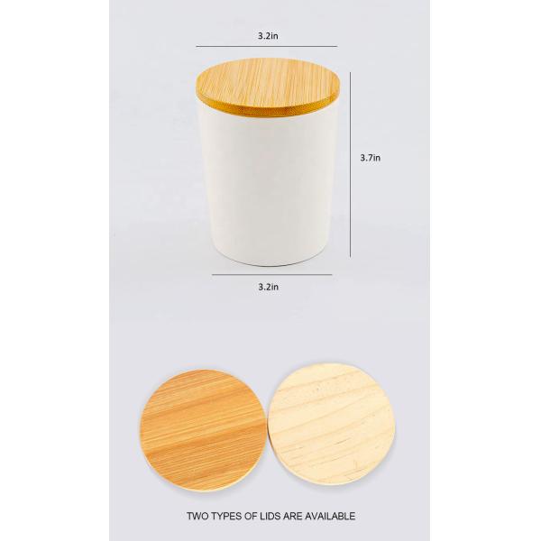 Luxury Ceramic Pottery Candle Vessels Empty Engraved Eco Friendly