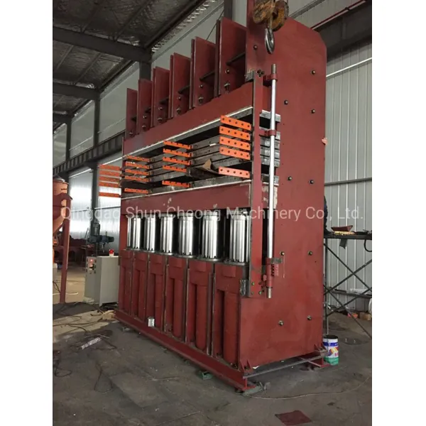 Tyre Tread Vulcanizing Press Machine - Internal Mechanism