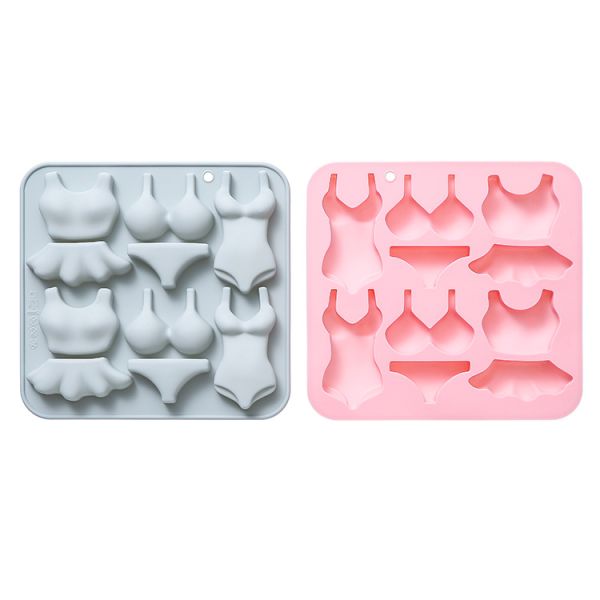 Custom Logo 126 Cavity Silicone Gummy Ice Cube Mold-Cartoon Design Eco-Friendly Flexible for Party -Silicone Cake Mold
