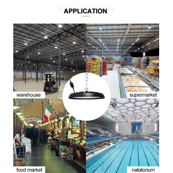 LED Warehouse Ceiling Light with CCT - Energy-Efficient, High-Quality, High-Brightness, Waterproof, High Lumen Output