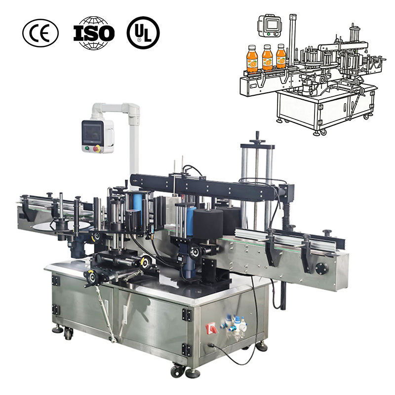 Modular Double Sided Labeling Machine Customized Auto Labeling Machines 220V