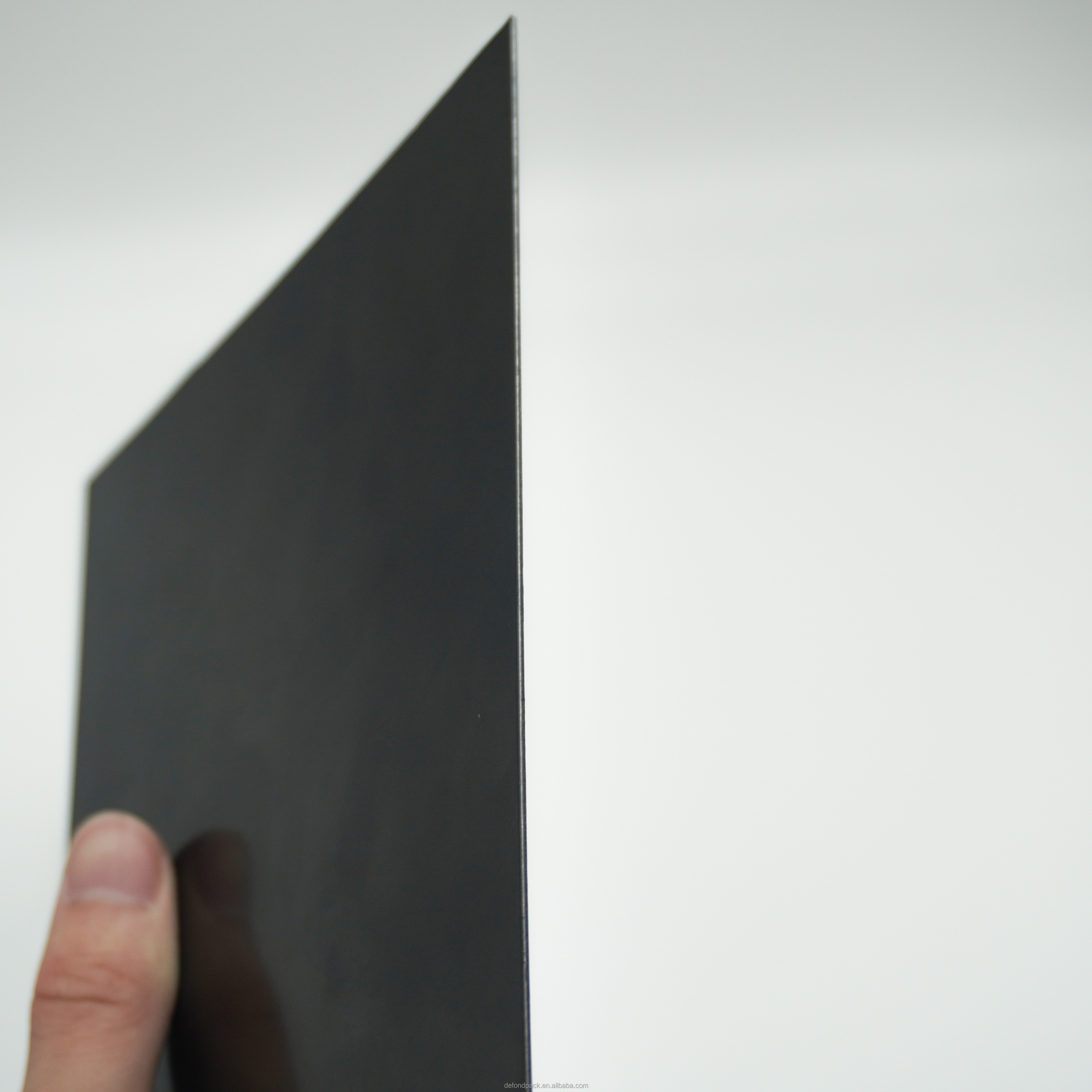 Rigid pet sheet roll black Different Thickness customized colored pet sheet plastic sheet pet for vacuum formed packaging