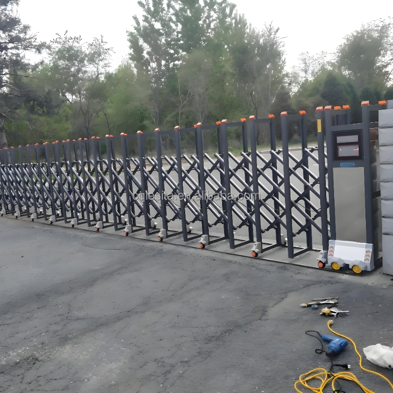 High Quality Electric Retractable Gate Automatic Retractable Gate for Factory Door From China
