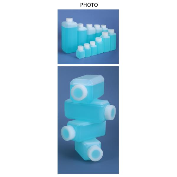 500ml Translucent Medicine Polylab HDPE Reagent Bottle Small Mouth