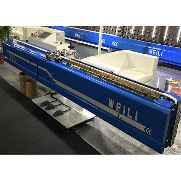 Touch Screen Automatic Coating Butyl Machine Process Frames From 6-19mm Width