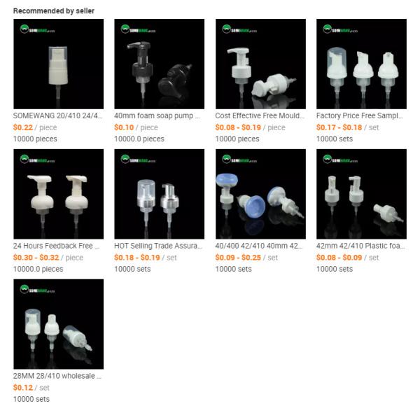 Bubbler White Clear Mousse Liquid Foam Empty Bottle For Shower Gel
