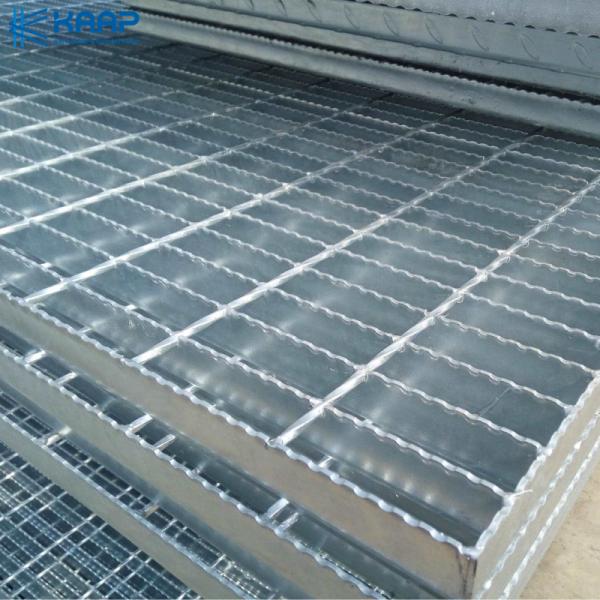 Serrated Welded Wire Mesh Construction Galvanized Steel Bar Grating