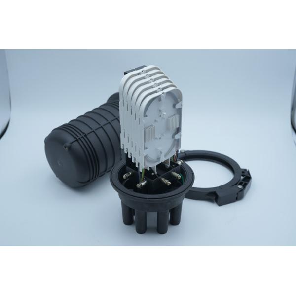 ROHS 96/144C Optical Fiber Splice Closure Dome 7 Cable Ports 2000N