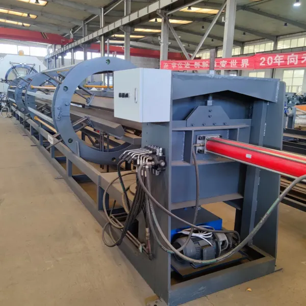High-Efficiency Single-Screw Extruder with Automatic Vacuum Feeding for HDPE Jacket Pipe Extrusion Line