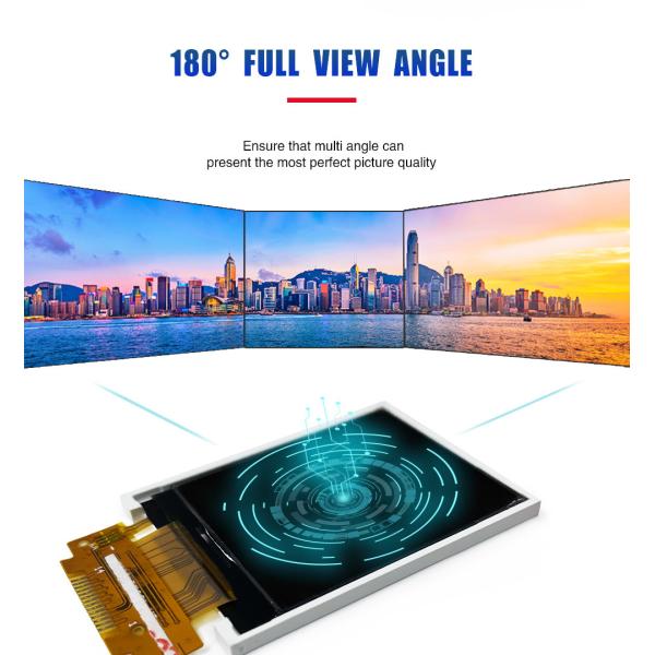 1.77 Inch Tft Lcd Display Panel 128x160 Resolution IC ST7735 Lcd Tft Module