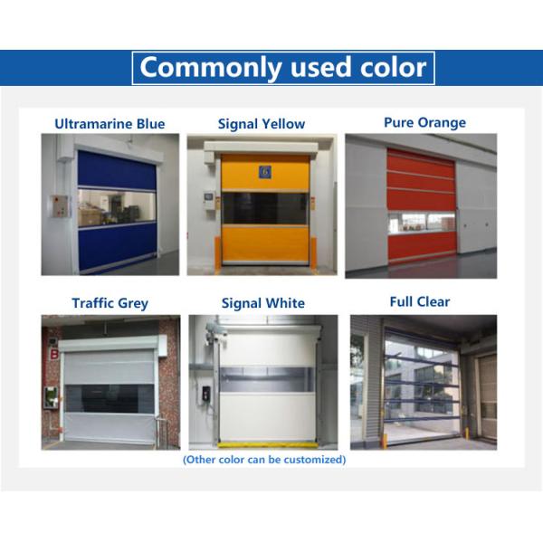 Modern Insulated Roller Doors Easy Installation Weather Resistant / Safe Industrial Design Customized Automatic Fast