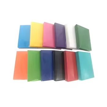 Cheap Compact Size Maintains Shape Perfect Fit Size Standard Resealable Game Anime Card Sleeves Protector