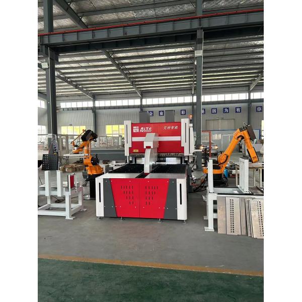 CNC Panel Bender With Robot Arm Automation Bending Center CE
