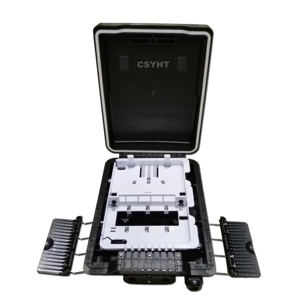 9 SC PP FTTH Drop Cable Box With 1x8 PLC Splitter