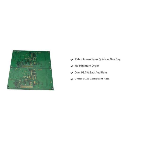 10 Layer Multilayer PCB Board , Electronic Rigid Flex PCB Circuit Board 1.0mm 1.5OZ