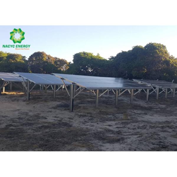 Verified Quality Innovative and Sturdy Structure H - Beam Solar PV Mounting Brackets