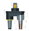 200 Amp 15 Kv Load Break Elbows Feed - Thru Bushing Insert Rubber
