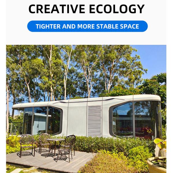 Transform Your Travelling Experience with Our Creative Modular Space Capsule House