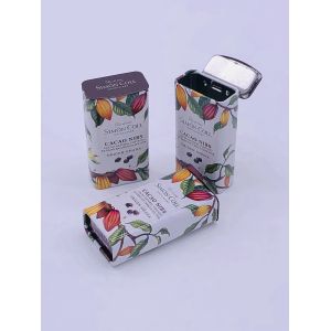 Rectangular Tin Containers For Mint / Biscuits 4c Offset Printing