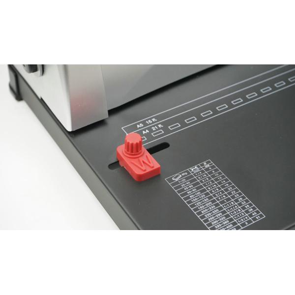 Comb Binding Machine For Office Perfect A4 Rubber Ring Binding Thickness 12sheets 80g