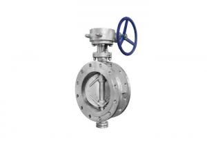 Quality 10K/20K Carbon Steel Butterfly Valve , Water Three Eccentric Butterfly Valve for sale