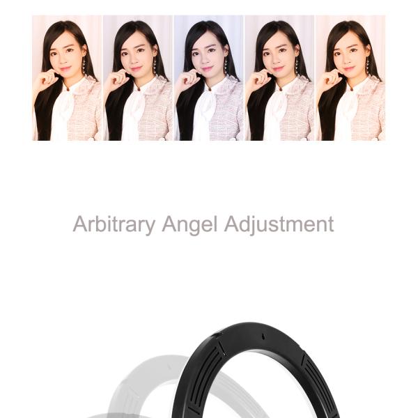1.8 kg Soft LED Circle Ring Light with PORTABLE Convenience Elevate Your Live Show