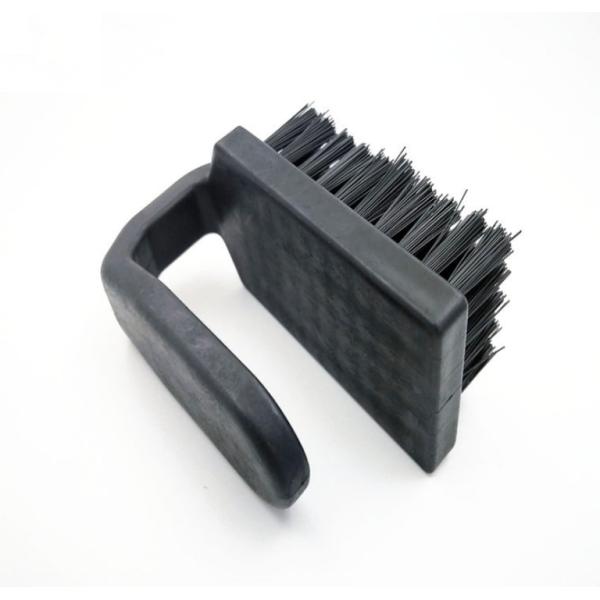 Antistatic Bristle Plastic ESD U Type Brushes With Conductive PP Plastic Handle