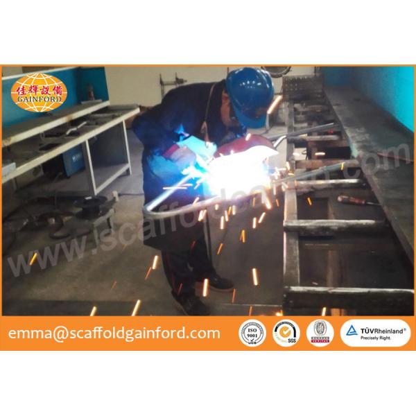 Q235 hot dipped galvanized ring lock scaffolding system vertical level diagonal brace spigot base for project