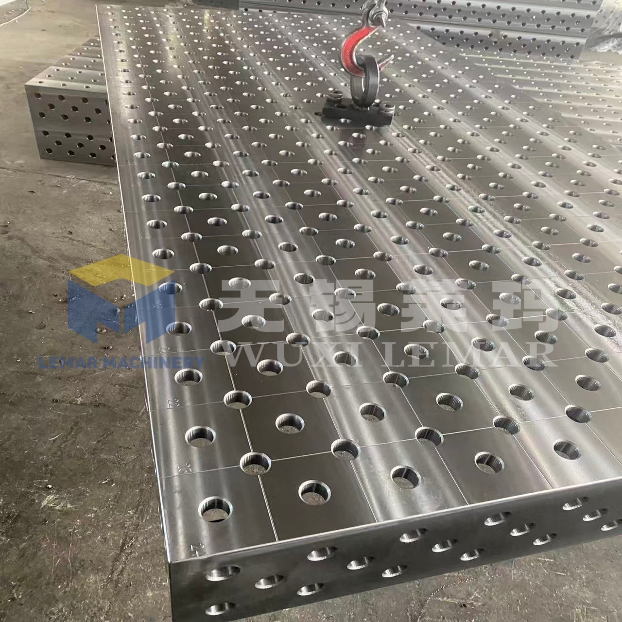 Cast Iron D28 3D Welding Table with Standard 28mm Hole Grid System