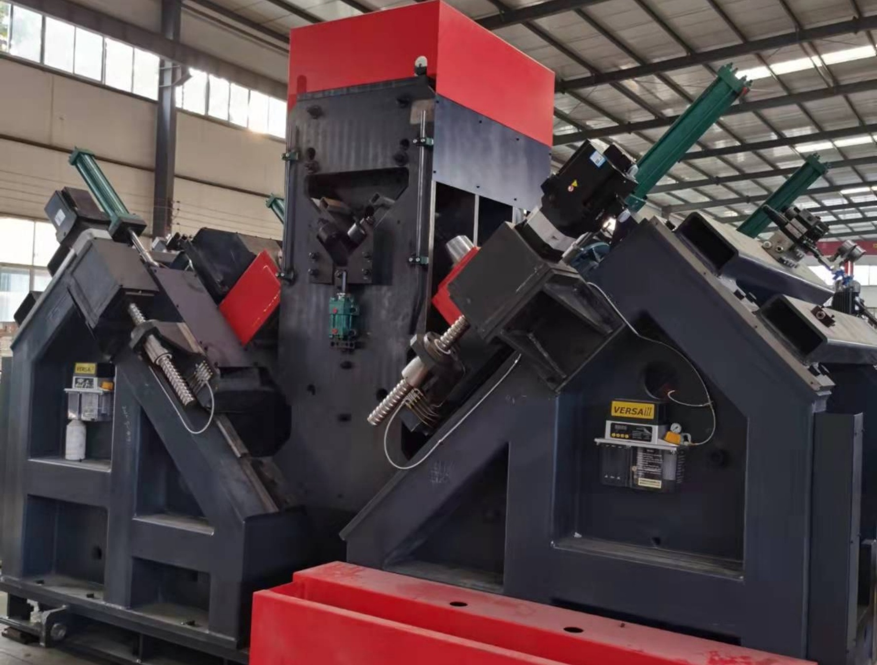 High-Speed CNC Angle Drilling and Marking Machine for Power Tower Manufacturing
