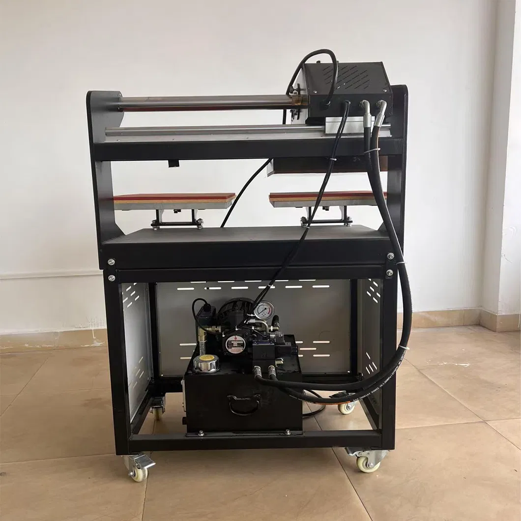 Transfer Paper/Film Chemical Fiber or Light Colored Clothing Heat Press Stamp Machine