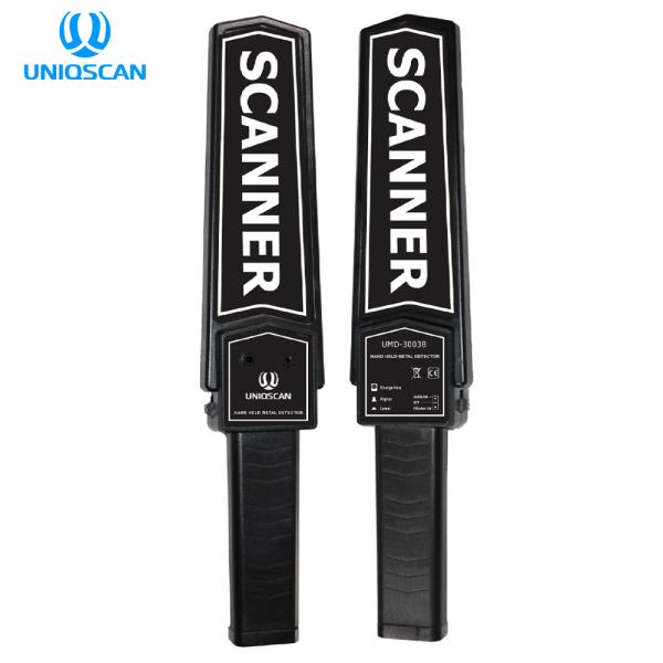 Standard 9V Battery Hand Wand Metal Detector Wand IP54 For Security Checking