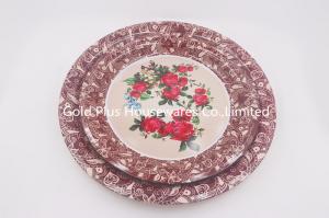 Quality 70cm High quality tray dinner plate bagasse cheese dishes dinner round dish flat plate sets for sale for sale