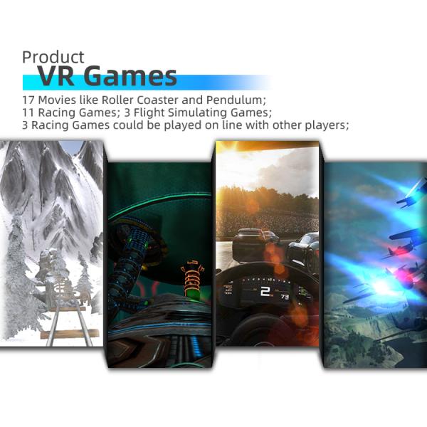 360 Degree Simulator Rotating Game Machine Virtual Reality Driving Car 9D VR Chair Indoor Playground