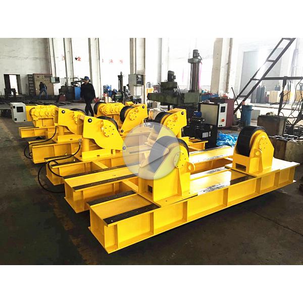 Wireless Control Self Aligning 100 T Pipe Stands for Welding Wind Tower Butt